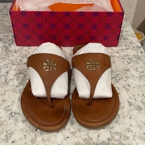 Tory Burch brown (caramel) sandals